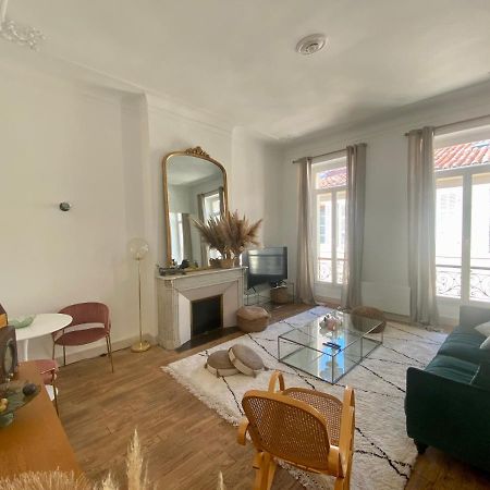 Appartement Haussmannien Rue Pietonne Opera Marselha Exterior foto