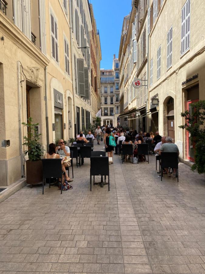 Appartement Haussmannien Rue Pietonne Opera Marselha Exterior foto