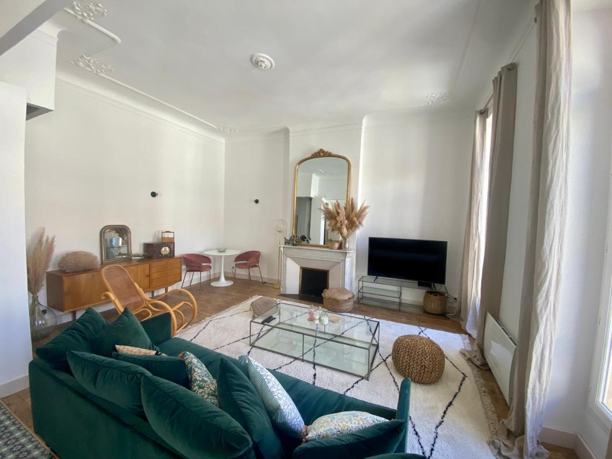 Appartement Haussmannien Rue Pietonne Opera Marselha Exterior foto