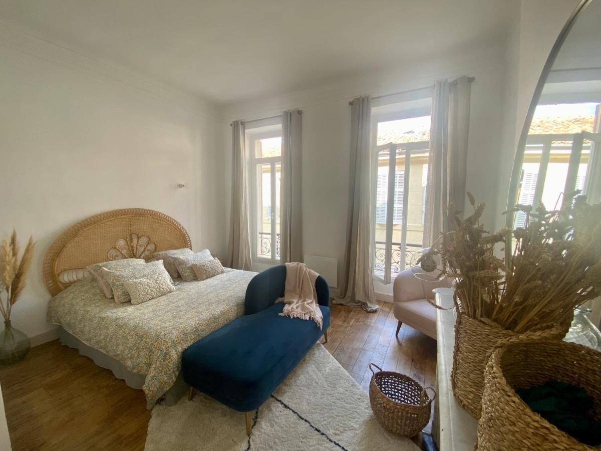Appartement Haussmannien Rue Pietonne Opera Marselha Exterior foto