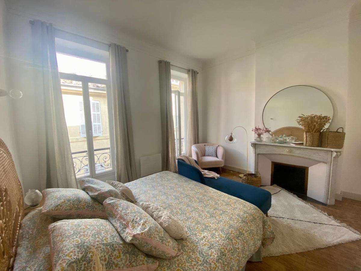 Appartement Haussmannien Rue Pietonne Opera Marselha Exterior foto